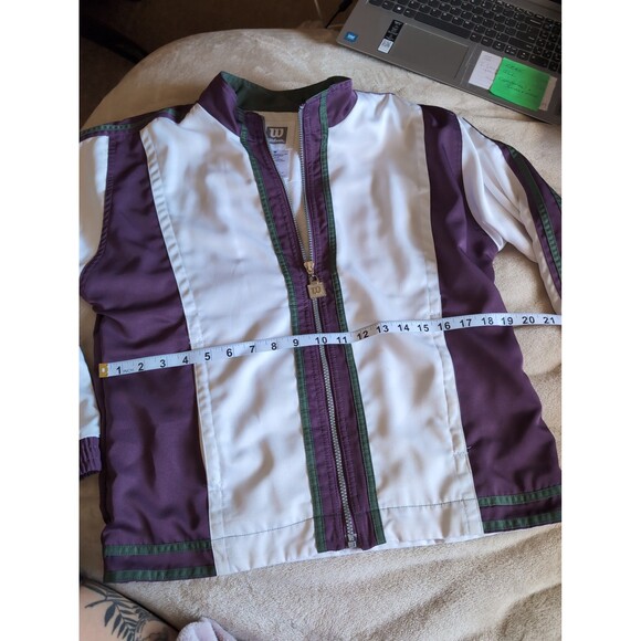 Wilson track suit set size medium purple and white - Picture 4 of 8